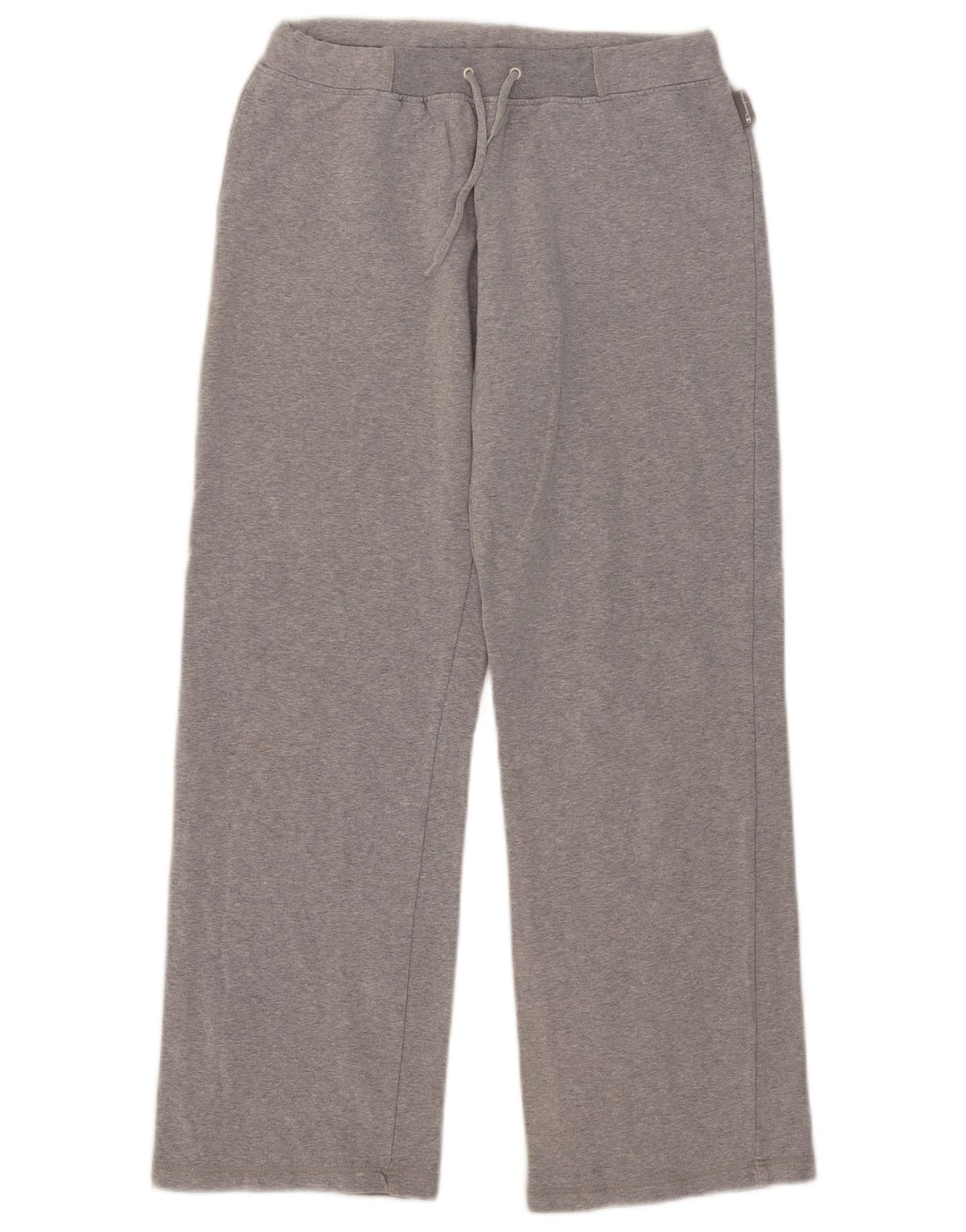 CHAMPION Womens Tracksuit Trousers UK 14 Medium Grey Cotton