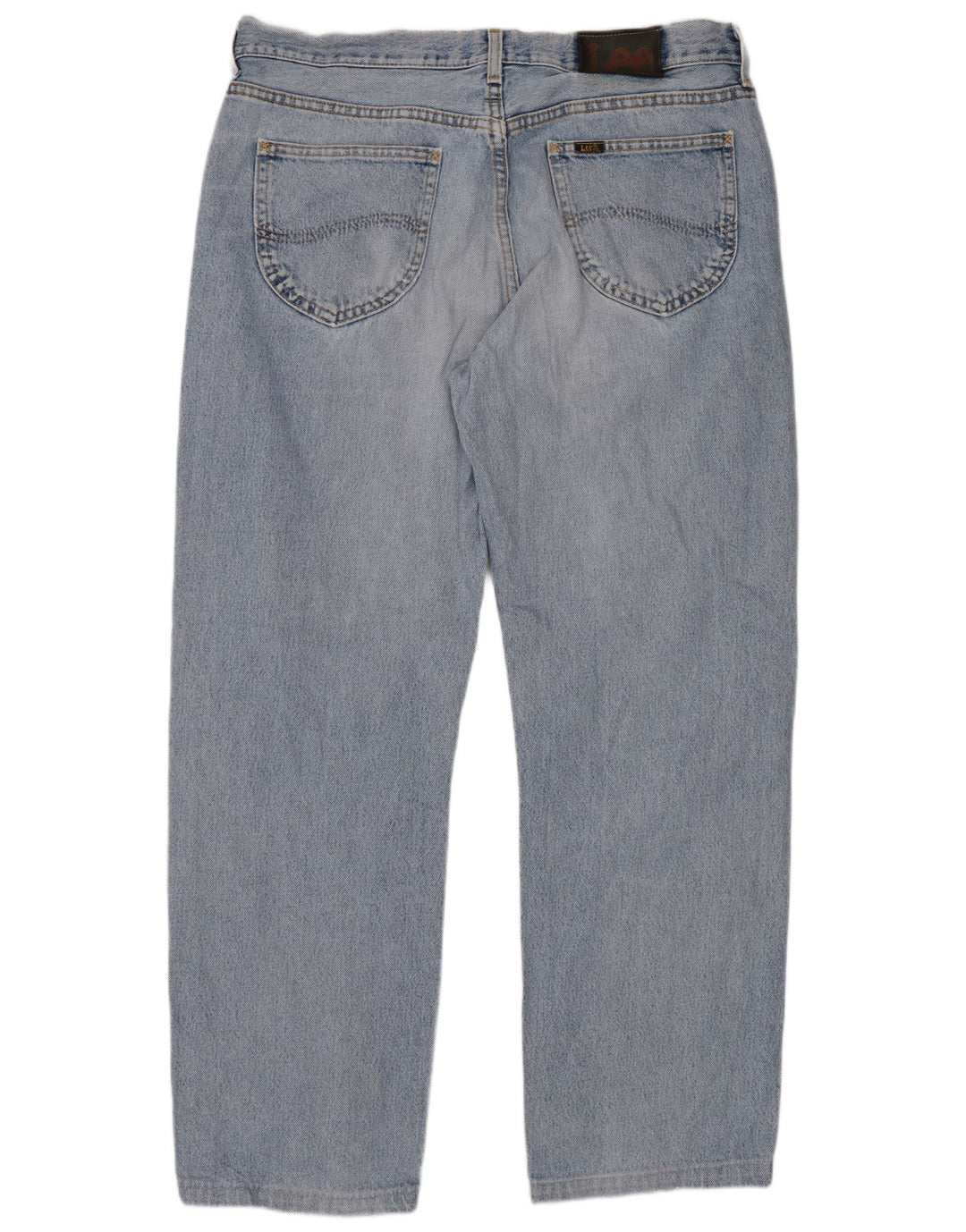 Lee Straight Jeans til mænd W34 L30 Blå