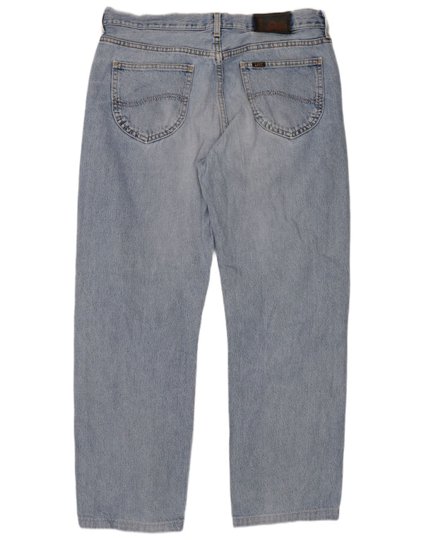 Lee Straight Jeans til mænd W34 L30 Blå