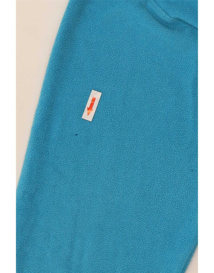 Fila Mens Zip Neck Fleece Jumper IT 50 Medium Blue