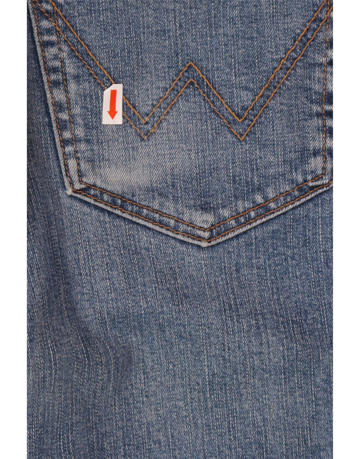 WRANGLER Mens Denim Shorts W33 Medium  Blue Cotton