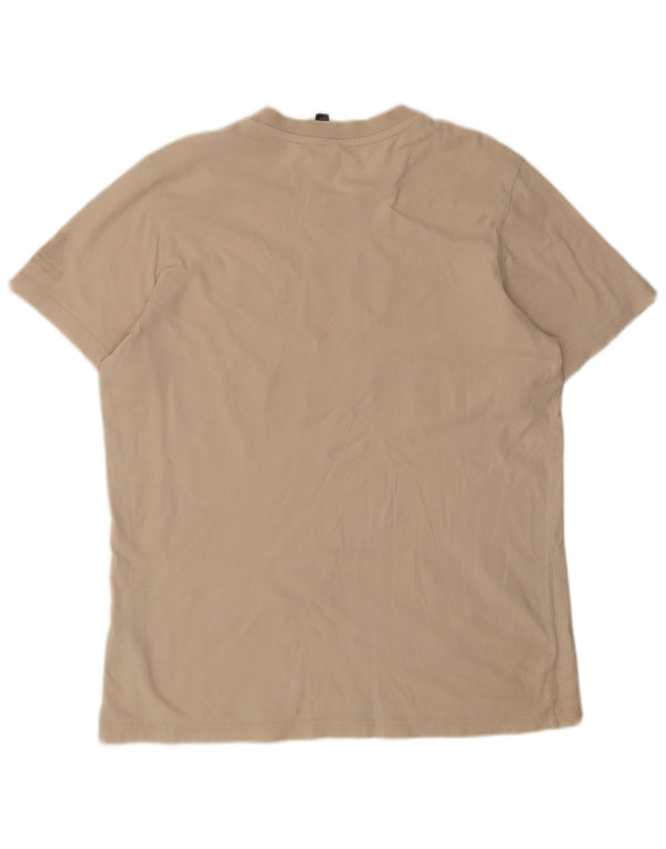 Adidas Grafisk T-shirt top til mænd, stor beige