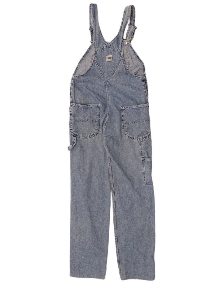 Lee Mens Cargo Dungarees Jeans W32 L30 Blue Cotton