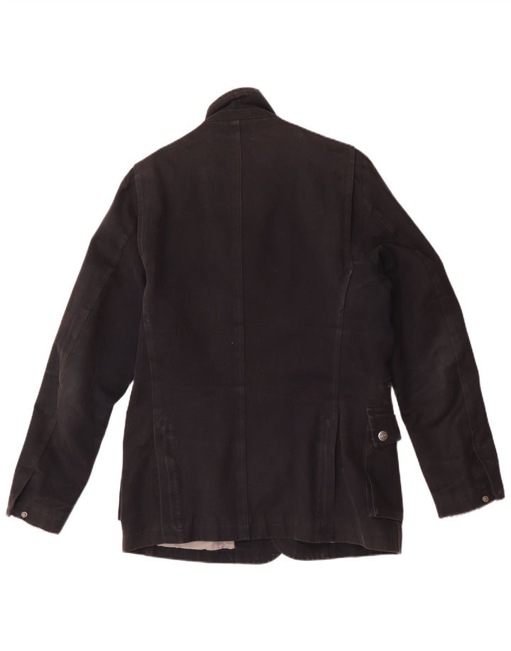 Brema Chaqueta utilitaria para hombre IT 46 Small Algodón negro