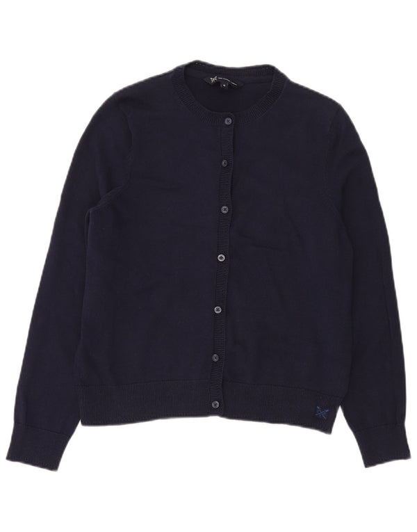 Crew Clothing Женский кардиган-свитер UK 6 XS Темно-синий хлопок