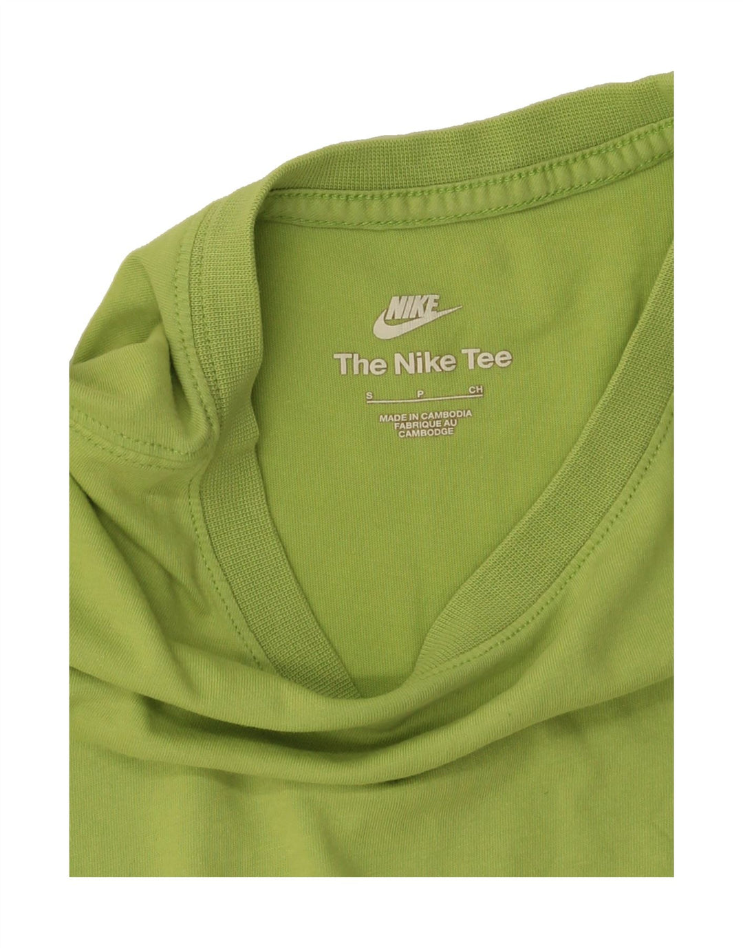 NIKE Mens T-Shirt Top Small Green Vintage Nike and Second-Hand Nike from Messina Hembry 