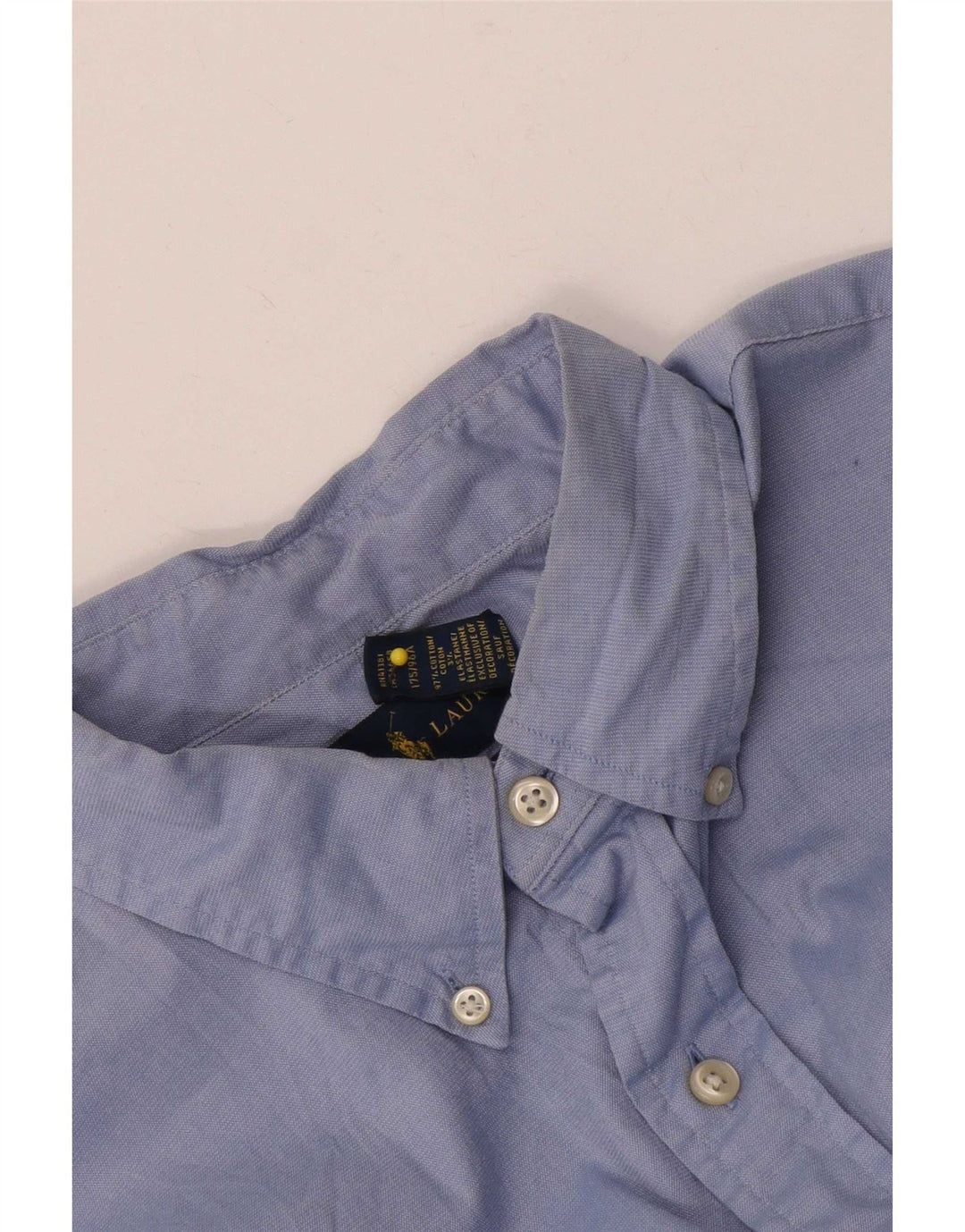 Ralph Lauren Herre Slim Fit skjorte Medium Blue Bomuld