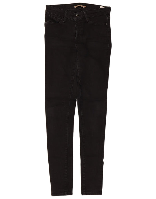 Levi's Womens 310 Shaping Super Skinny Jeans W28 L30 Μαύρο βαμβακερό