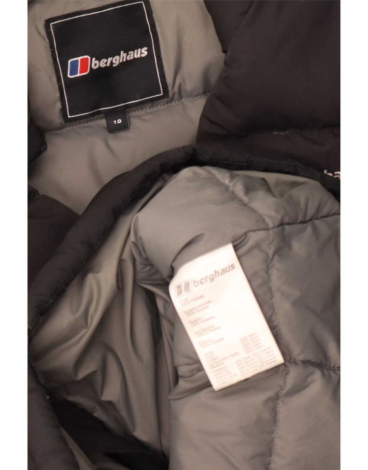 Berghaus Chaqueta acolchada para mujer UK 10 Small Poliéster negro