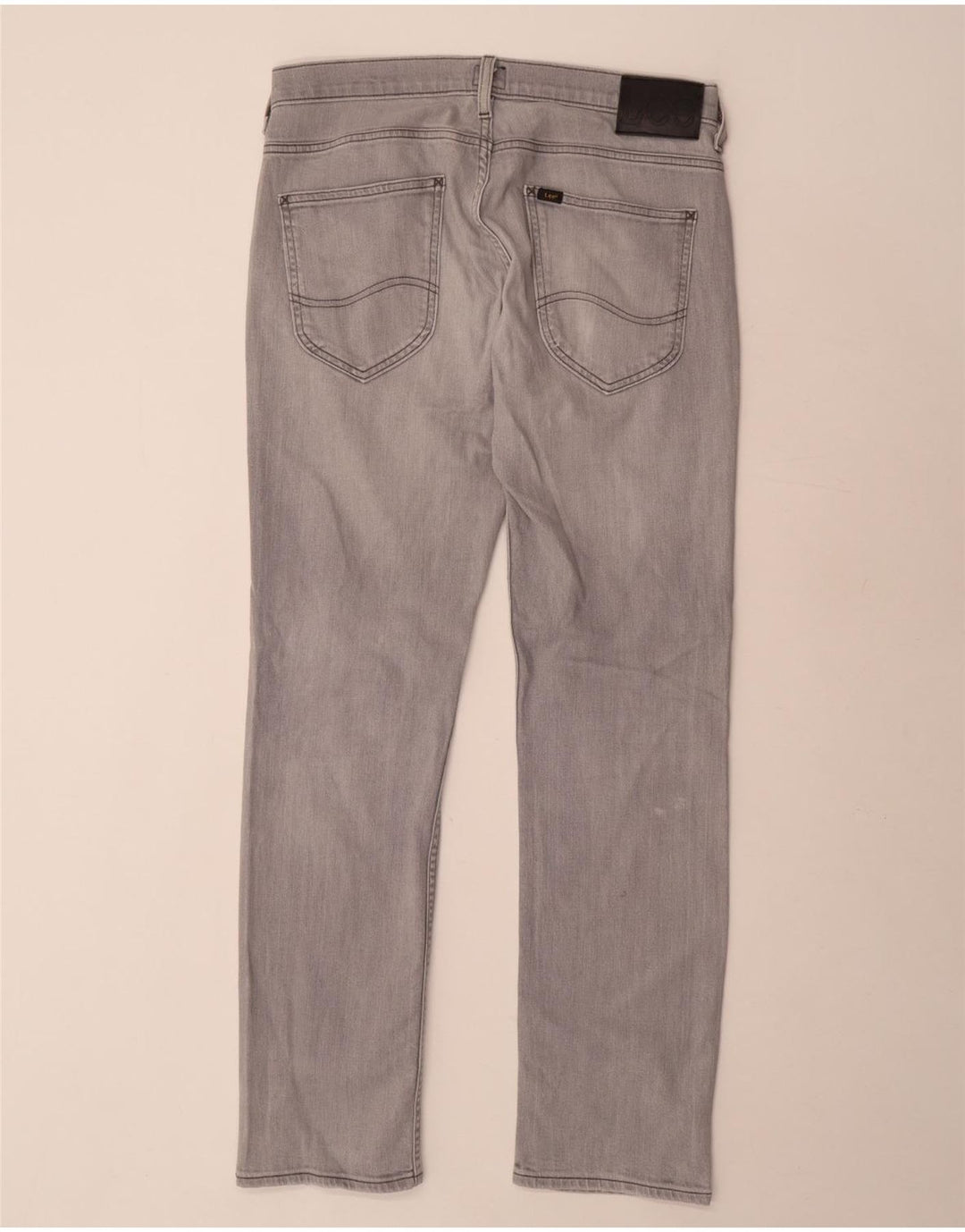 LEE Herre Powell Slim Jeans W33 L32 Grå Bomuld