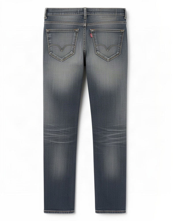 Levi's Mens 519 Slim Jeans W30 L32 sötétkék pamut