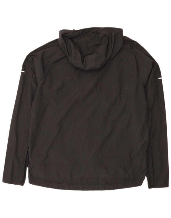 Nike - Chaqueta de chándal con capucha para mujer, talla M, color negro