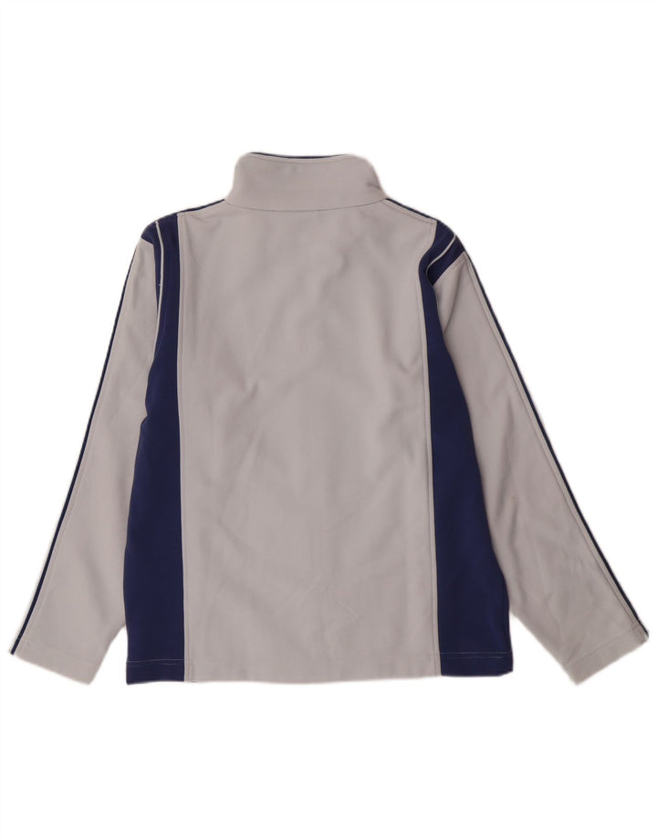 Kappa Mens Tracksuit Top Jacket Medium Blue Colourblock Polyester