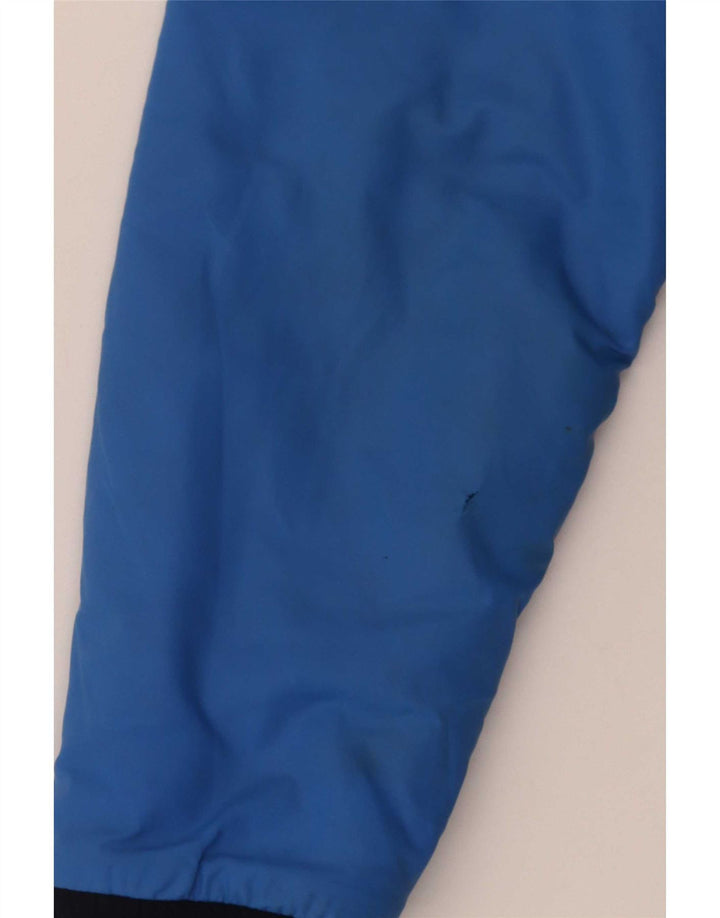 K-Way Chaqueta anorak con capucha para niño 7-8 años Poliamida azul