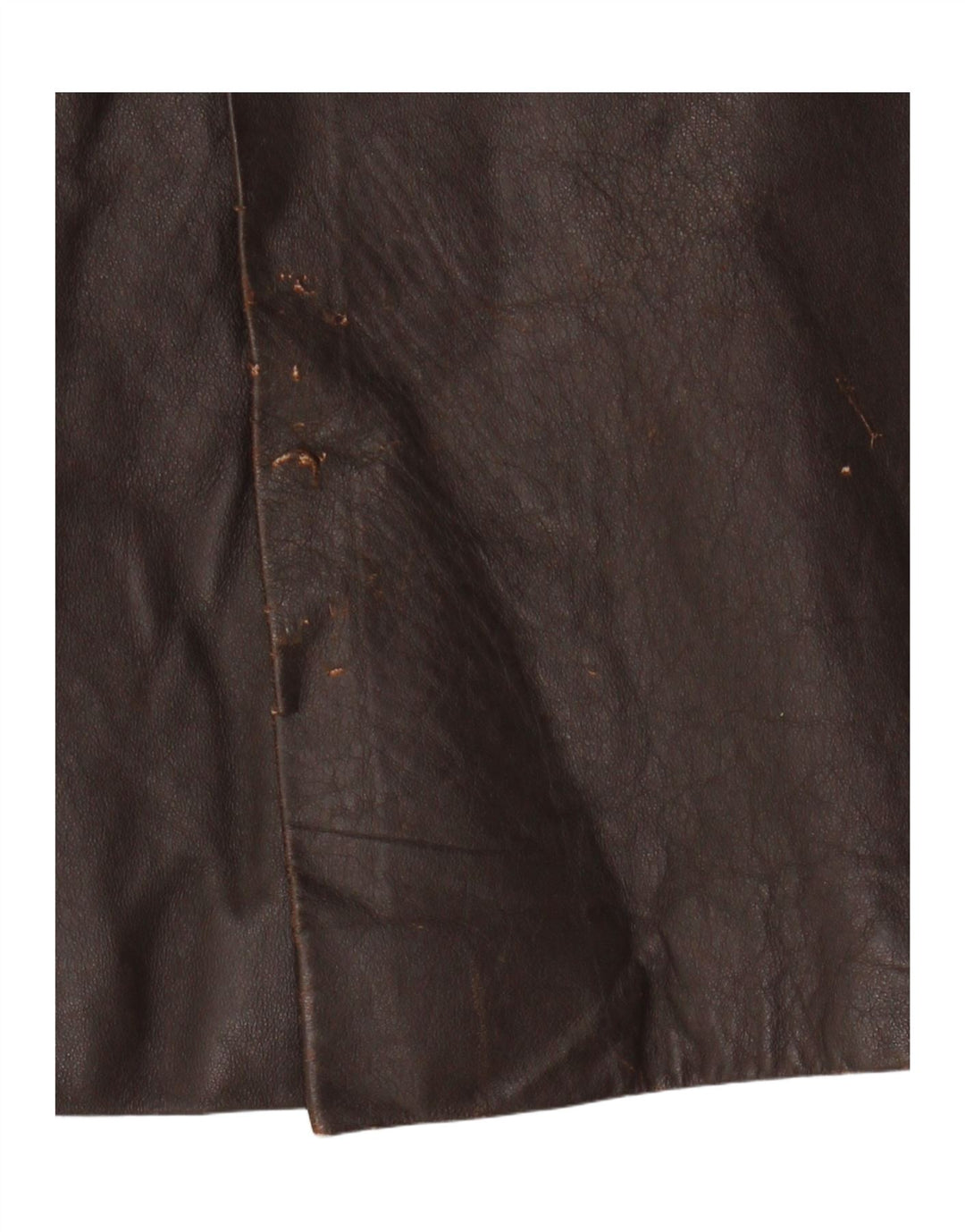 VINTAGE Womens Double Breasted Coat UK 2 2XS Brown Vintage Vintage and Second-Hand Vintage from Messina Hembry 