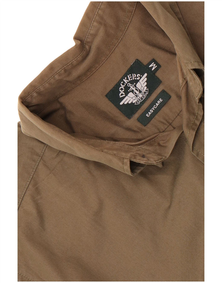 Dockers Herre Easy Care Shirt Medium Khaki
