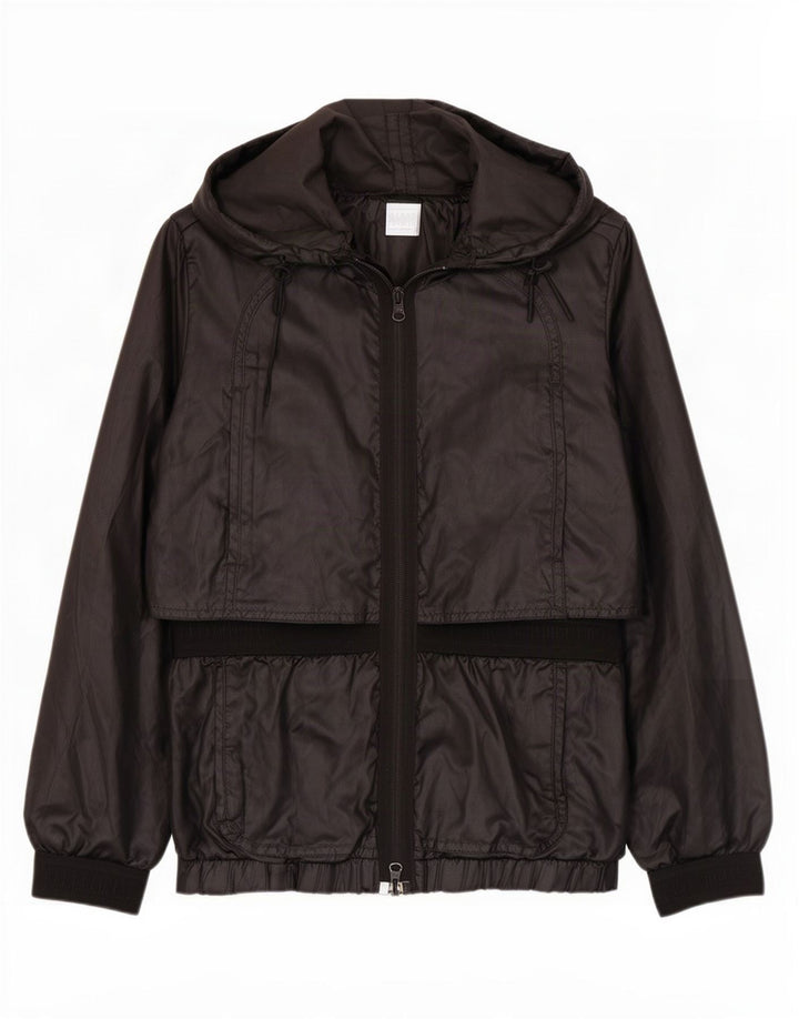 Giacca antipioggia con cappuccio da donna Adidas EU 34 piccola nera