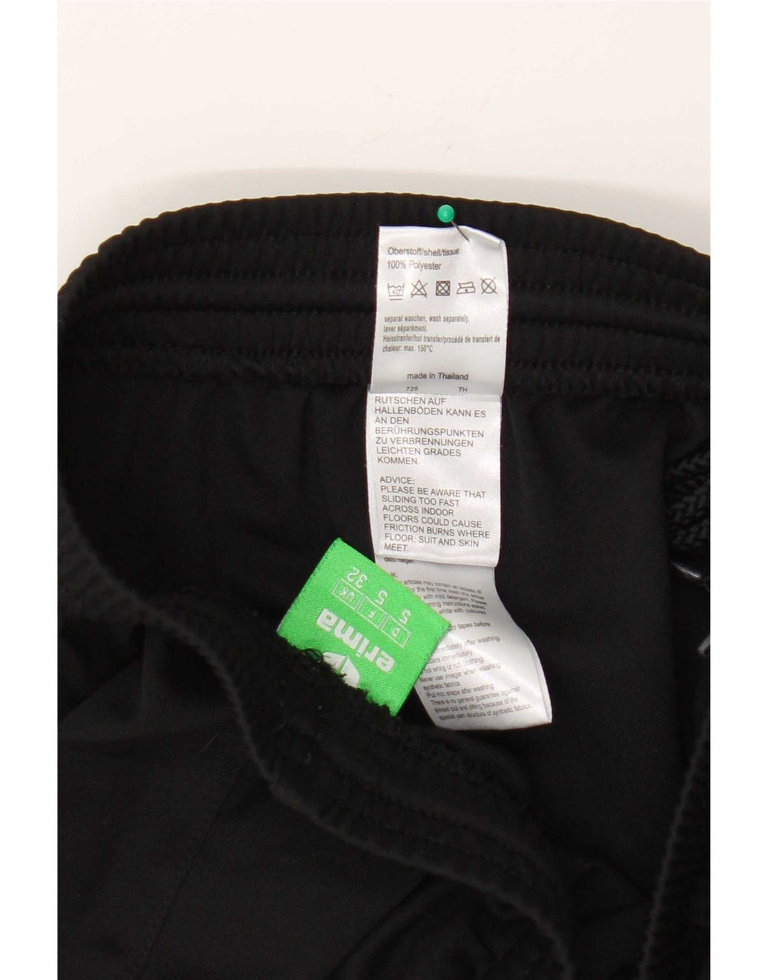 Erima Herre Sportshorts Medium Sort Polyester