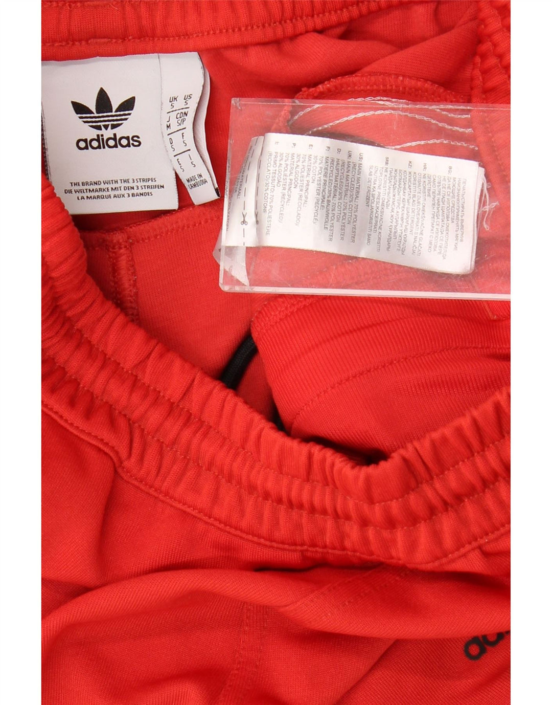 Мужские спортивные шорты ADIDAS с рисунком, маленькие красные, полиэстер
