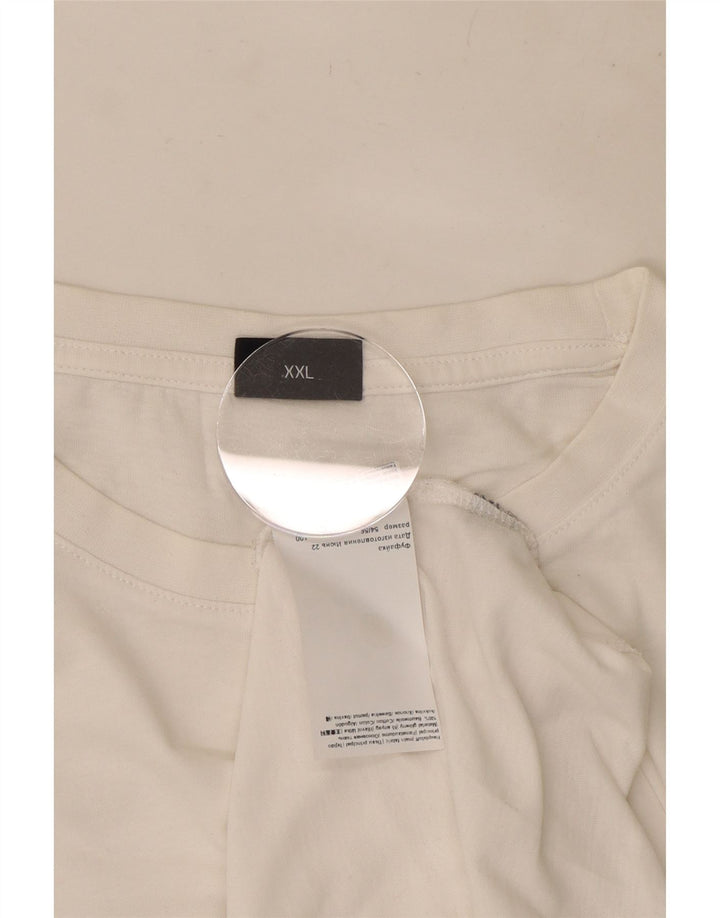 Joop Herre T-Shirt Top 2XL Hvid Bomuld