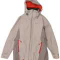 Jachetă pentru femei JACK WOLFSKIN UK 14/16, mare, gri, bloc de culoare