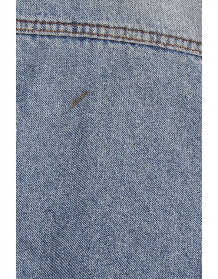 Vintage Mens Denim Jacket UK 42 XL Blue Cotton
