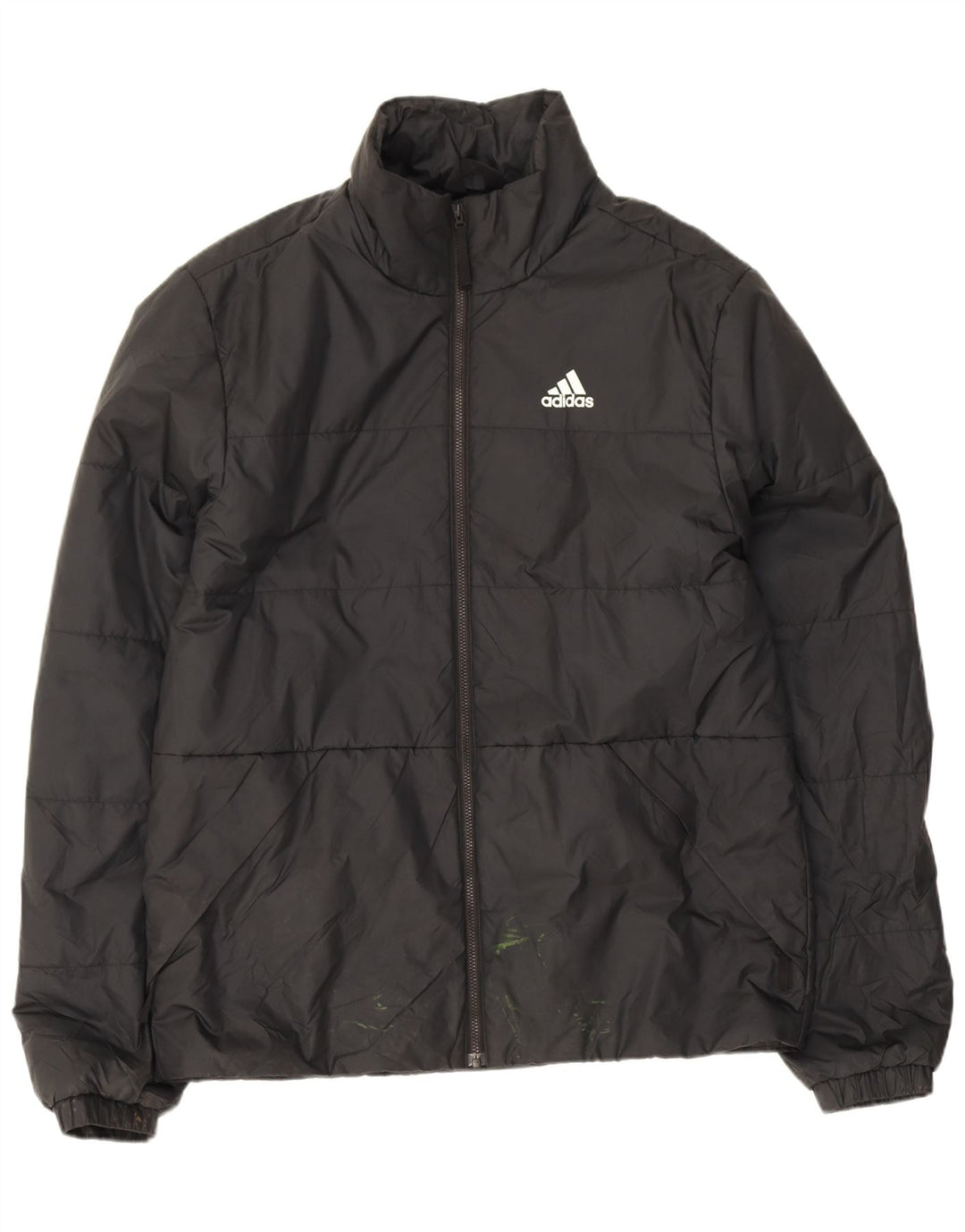 Adidas Chaqueta acolchada para hombre UK 36 Small Negro Poliéster