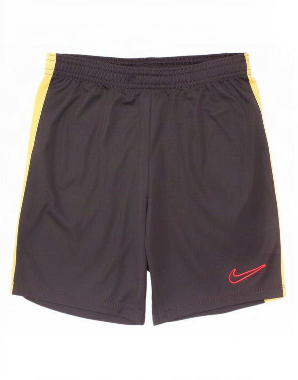Nike - Pantalones cortos deportivos Dri Fit para niños de 10 a 11 años, tamaño mediano, color negro