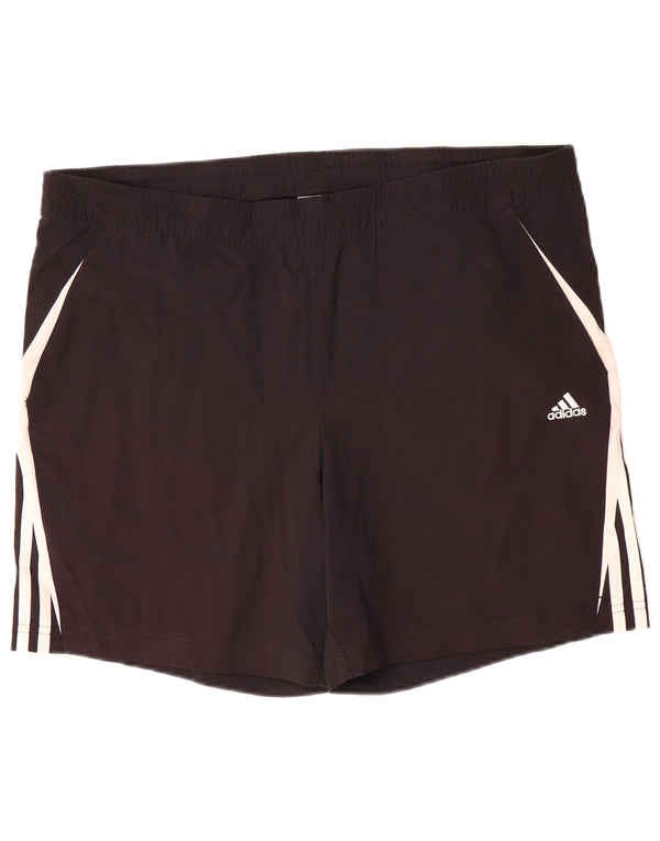 Adidas Mens Climalite Sport Shorts Medium Black Polyester
