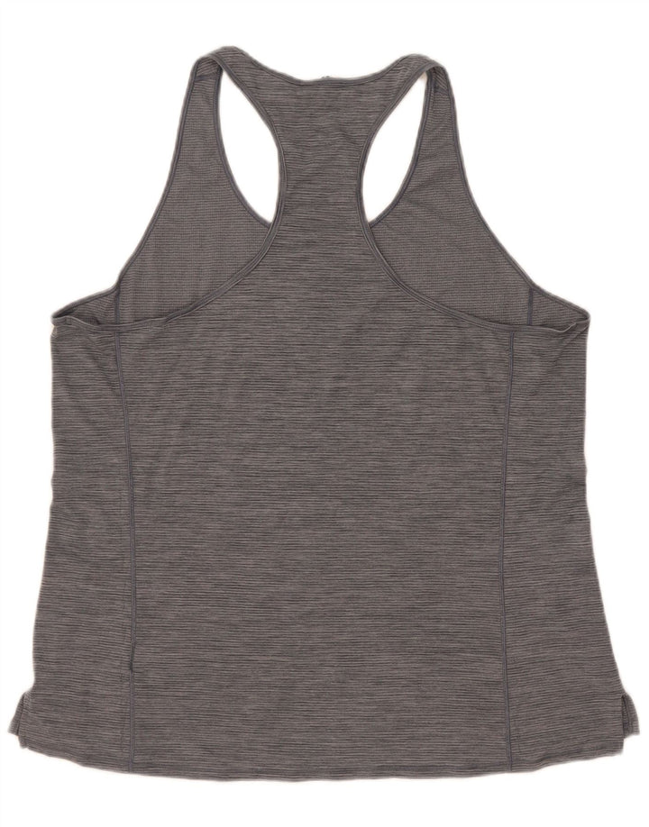 Patagonia Womens Vest Top UK 18 XL Grey Flecked Polyester
