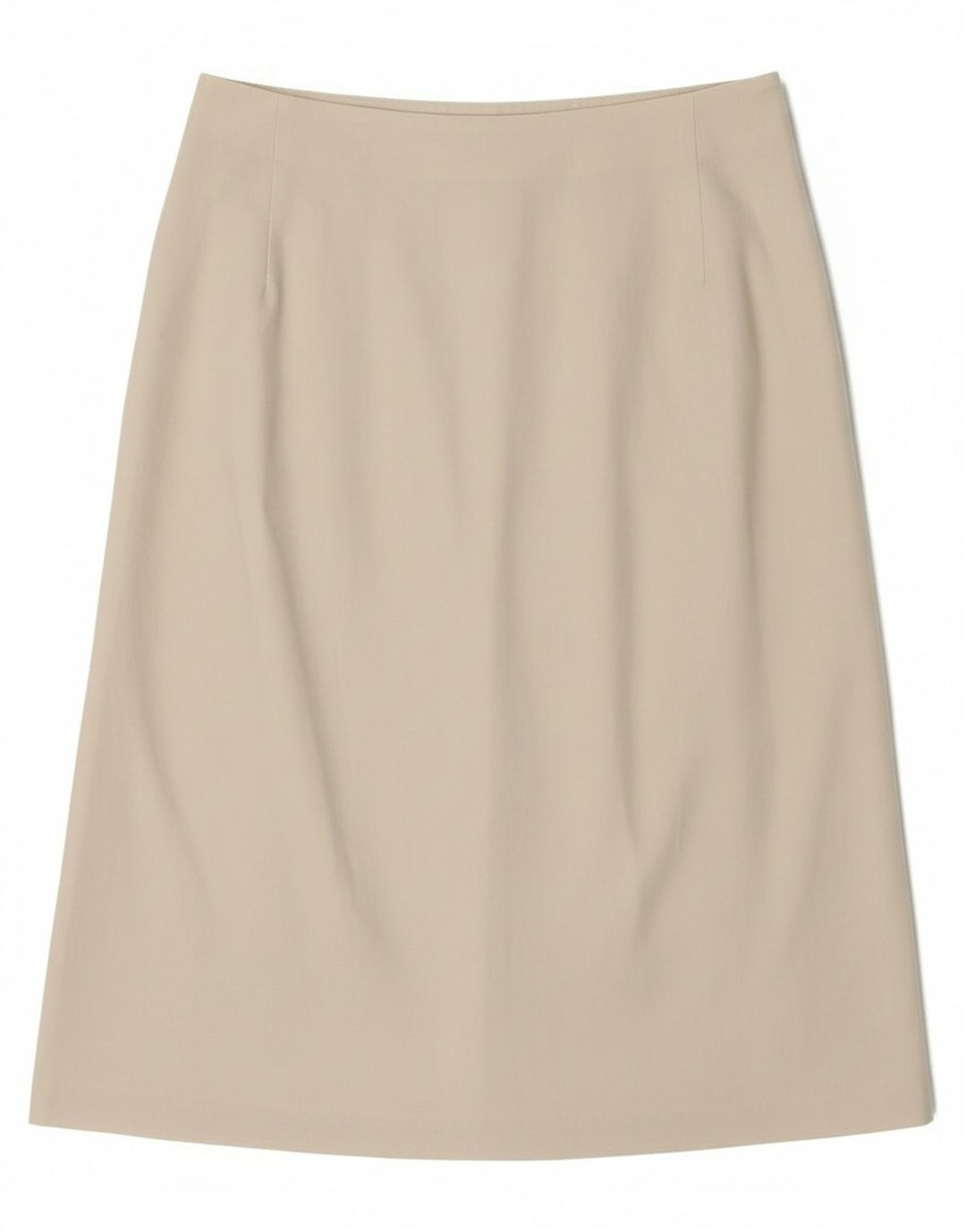 Benetton Womens A-Line Skirt IT 42 Medium W28  White Cotton