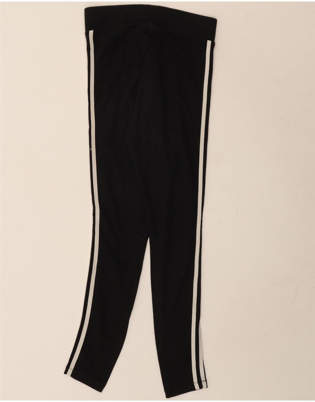 Adidas Womens Leggings UK 10 Small  Black Cotton