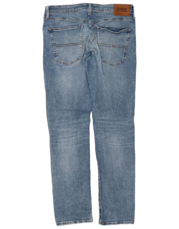 Tommy Hilfiger Mens Scanton Slim Jeans W34 L32 Plava