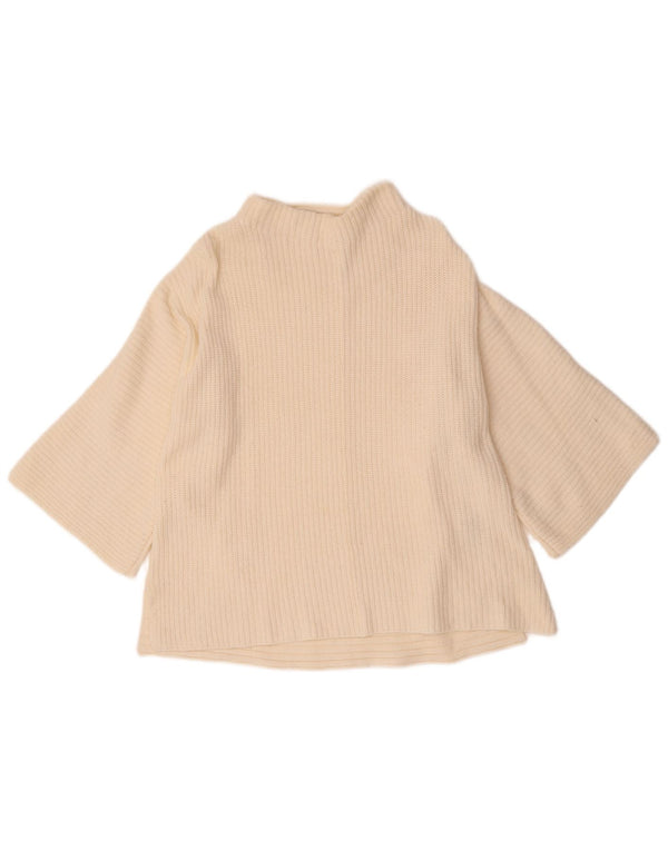Marks & Spencer ženski džemper s kornjačičastim ovratnikom UK 10 Small Off White