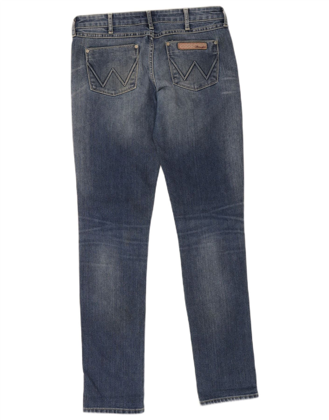 Wrangler Womens Molly Slim Jeans W29 L32 Blue Cotton
