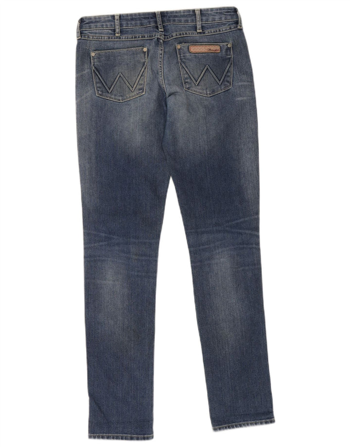 Wrangler Womens Molly Slim Jeans W29 L32 Blue Cotton