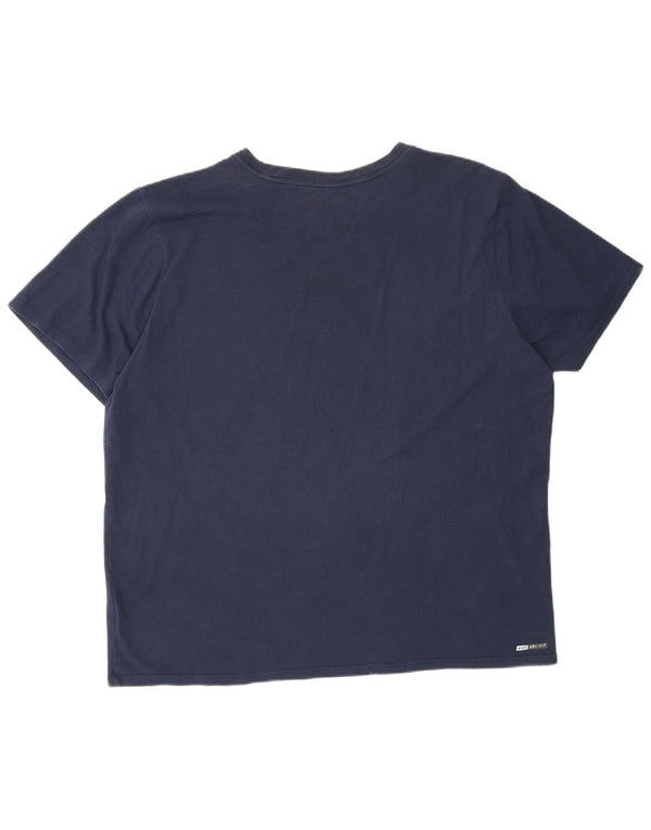 Tricou grafic Hurley Dri Fit pentru bărbați Top XL Bumbac bleumarin