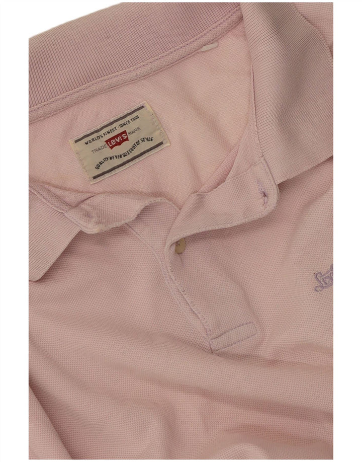 Polo Levi's da uomo grande rosa