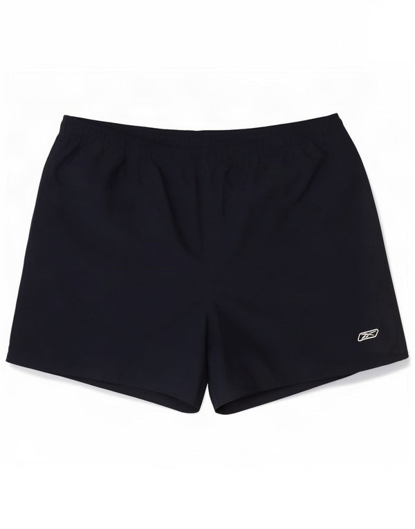 Γυναικείο αθλητικό σορτς Reebok UK 18 XL Navy Blue Polyester