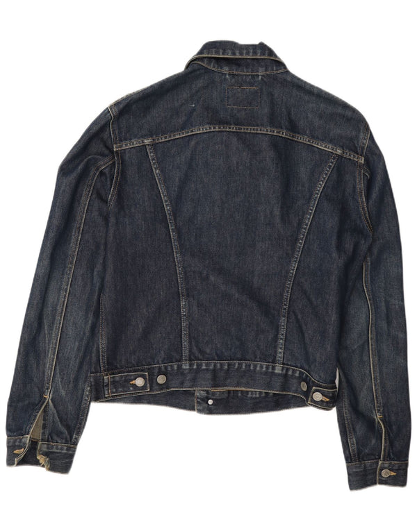 Giacca di jeans da donna Rifle UK 14 cotone blu navy medio