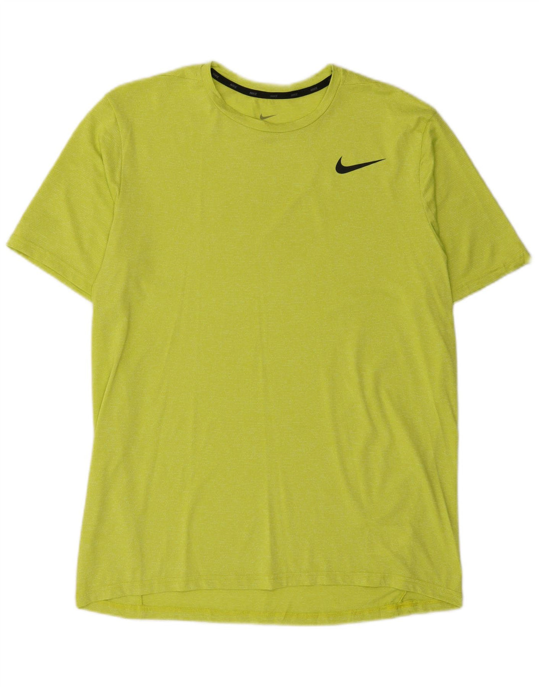 Nike Mens Dri Fit T-Shirt Top Large Green Polyester