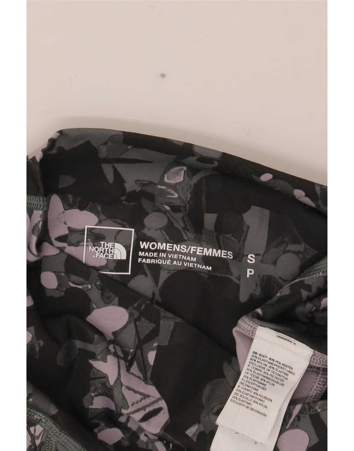 Damskie legginsy The North Face z abstrakcyjnym wzorem, UK 8, małe, wielokolorowe