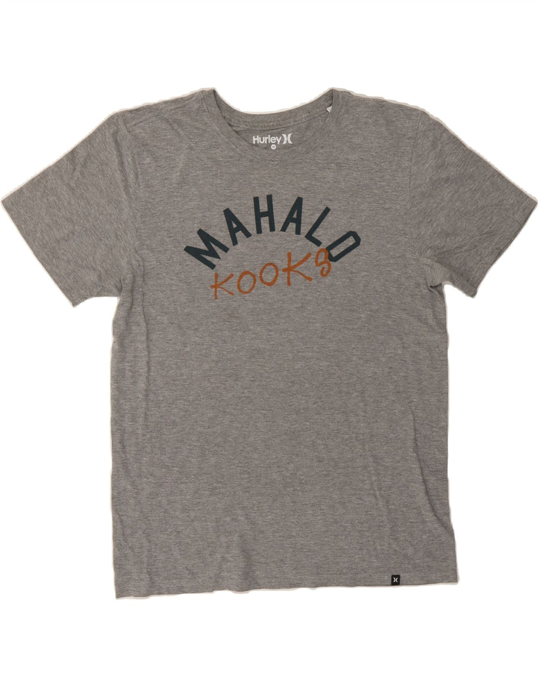HURLEY Mens Graphic T-Shirt Top Medium Grey Cotton Vintage Hurley and Second-Hand Hurley from Messina Hembry 