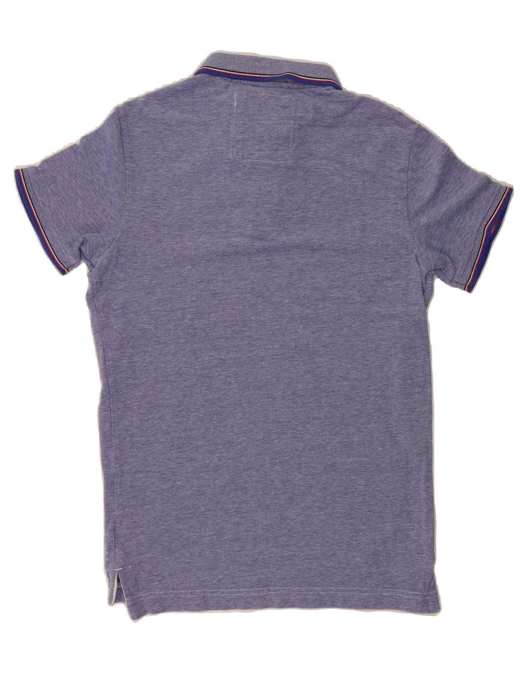 SUPERDRY Mens Polo Shirt Small Blue Cotton Vintage Superdry and Second-Hand Superdry from Messina Hembry 
