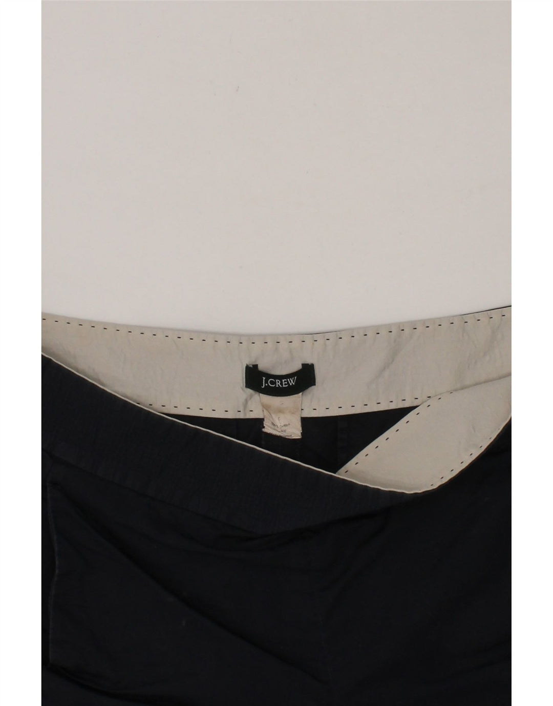 J. CREW Womens Chino Shorts W28 Medium  Navy Blue Cotton Vintage J. Crew and Second-Hand J. Crew from Messina Hembry 