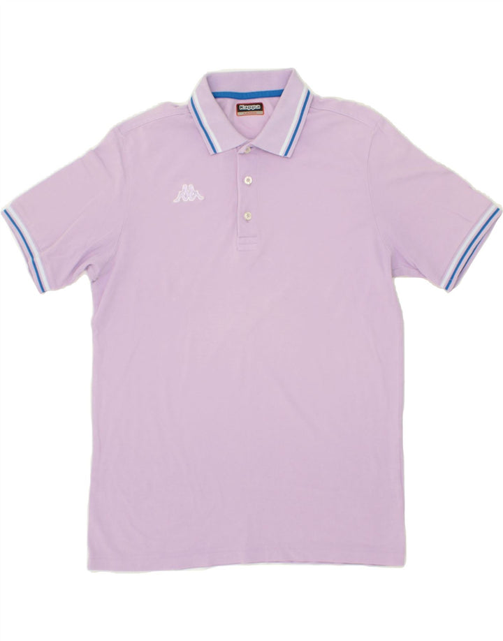KAPPA Mens Polo Shirt Large Purple Cotton Vintage Kappa and Second-Hand Kappa from Messina Hembry 