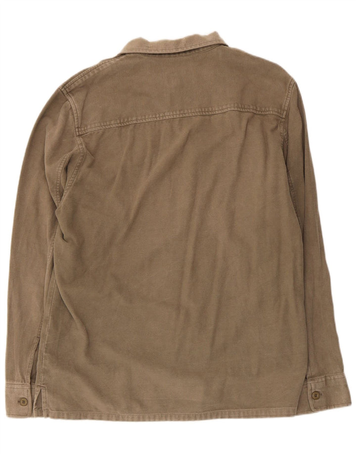Gas Herren-Overshirt-Hemd, groß, Khaki