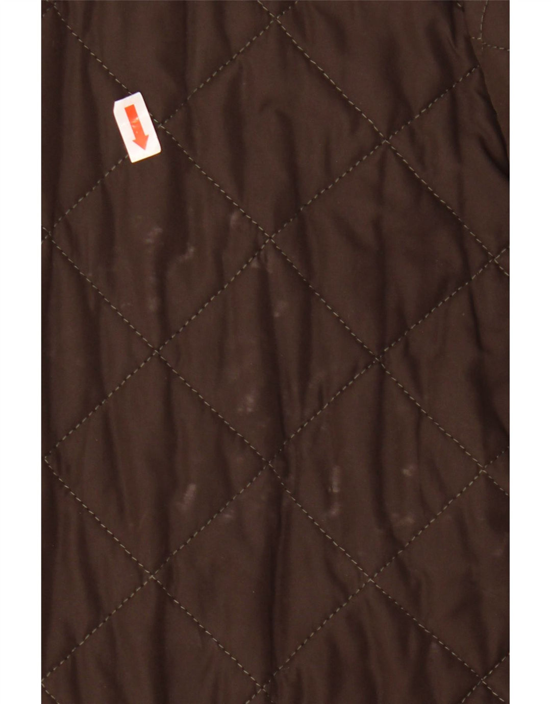 BARBOUR Giacca trapuntata da uomo UK 40 Large Marrone Poliestere