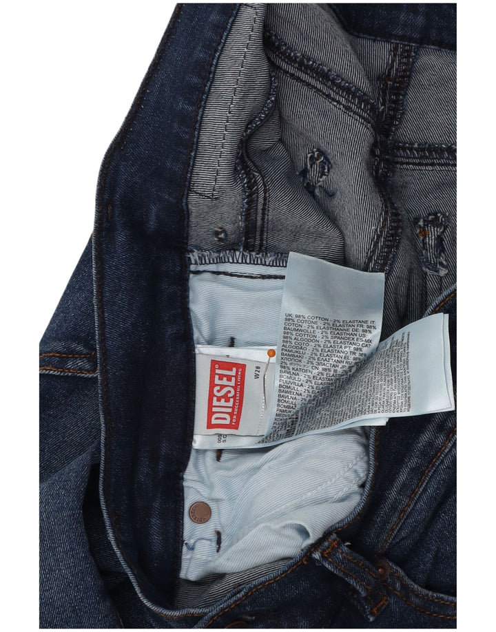 DIESEL Womens Slim Jeans W28 L30 Blue Cotton