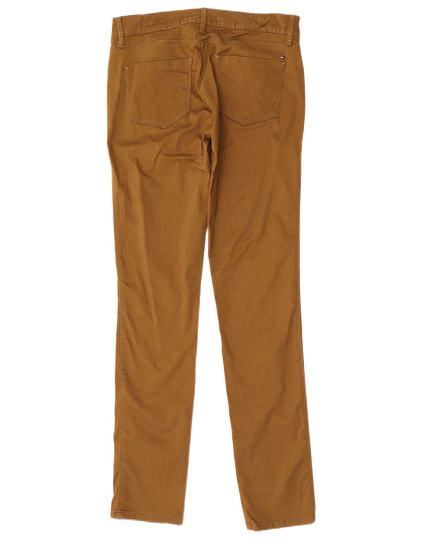 Tommy Hilfiger Womens Milan RW Slim Fit Casual Trousers W28 L33 Khaki